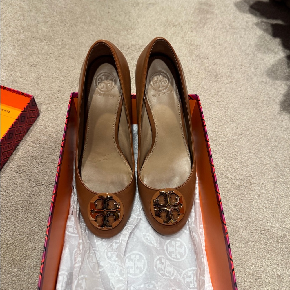 Tory Burch Brown Heels